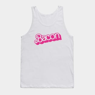 Barbie logo bacon Tank Top